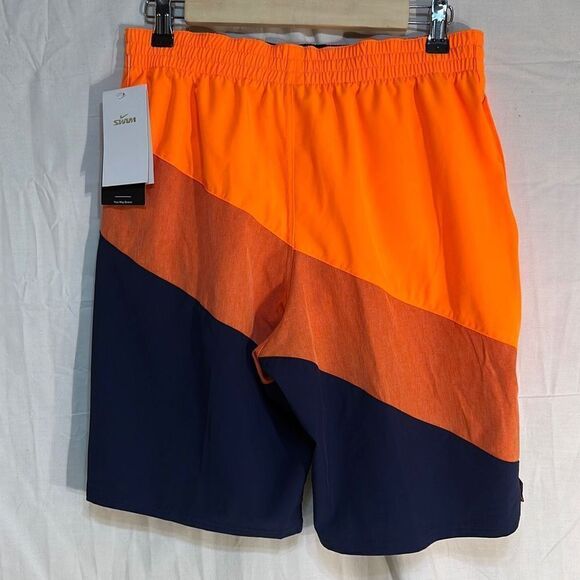 Nike Swim Men's Color Surge 9” Volley Swim Trunks-NESSC521-822 NEW-Mens Small - Picture 4 of 4
